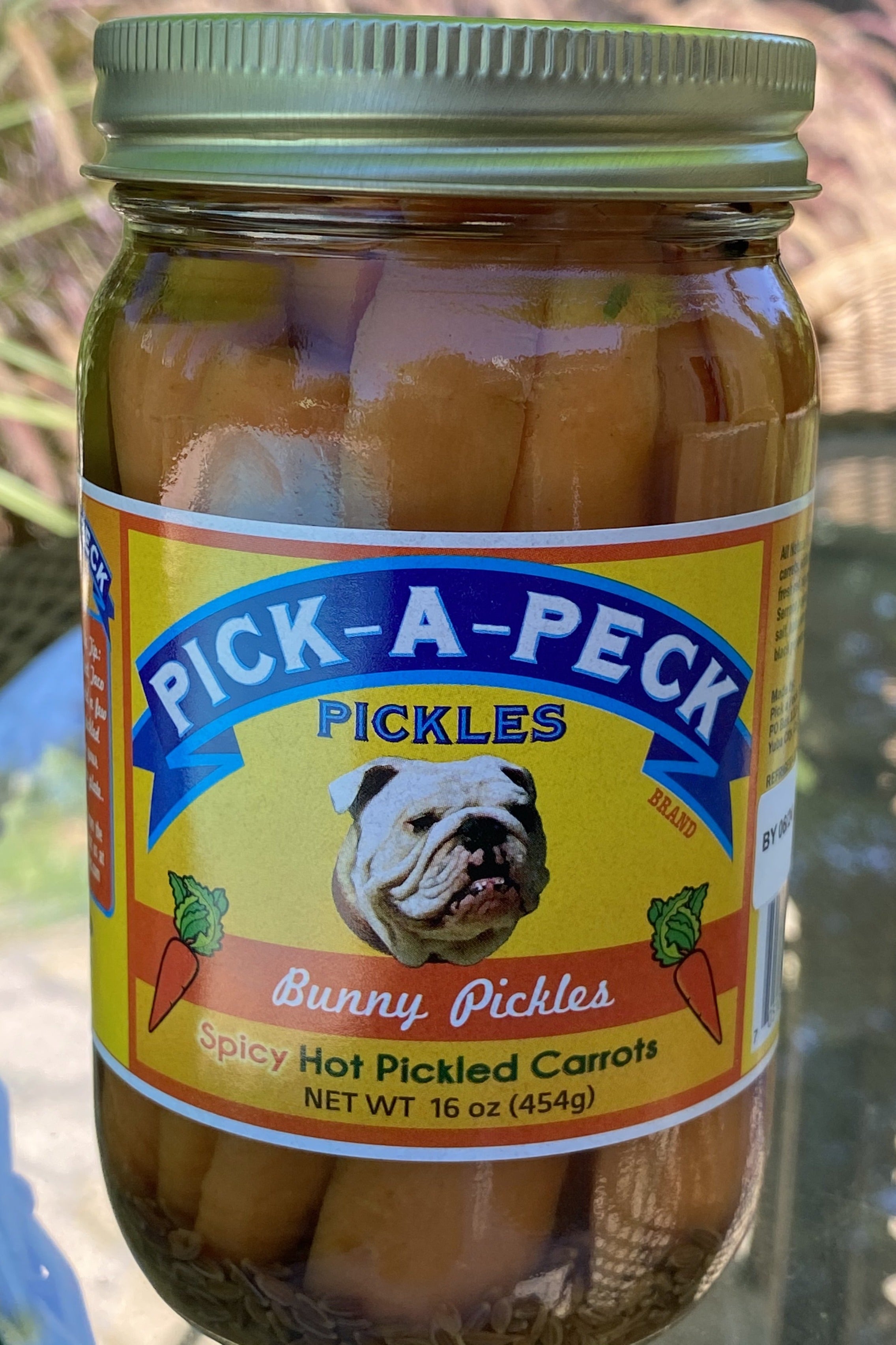 Bunny Pickles - Spicy Pickled Carrots (2-Pack)